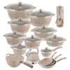 Juego de cocina premium de 31 piezas