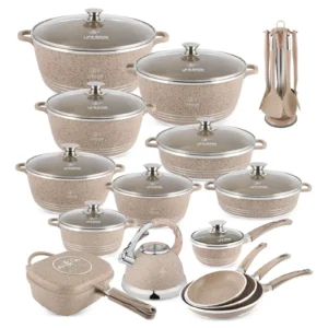 Juego de cocina premium de 31 piezas