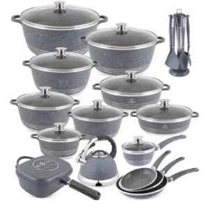 Juego de cocina premium de 31 piezas