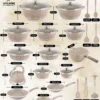 Juego de cocina premium de 31 piezas