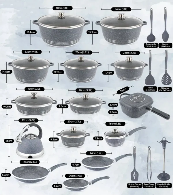 bf7e615881aba8fc3953a8d8b36039cc.webp Juego de cocina premium de 31 piezas